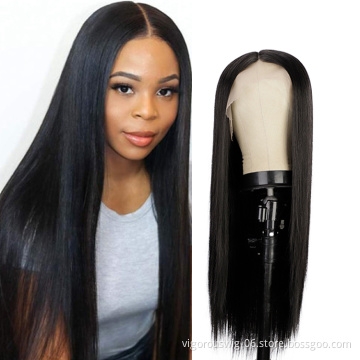 Lace Front Wig Straight Hair Color Long Wigs Glueless Heat Resistant Fiber Hair Synthetic Lace Front Wigs for Fashion Women